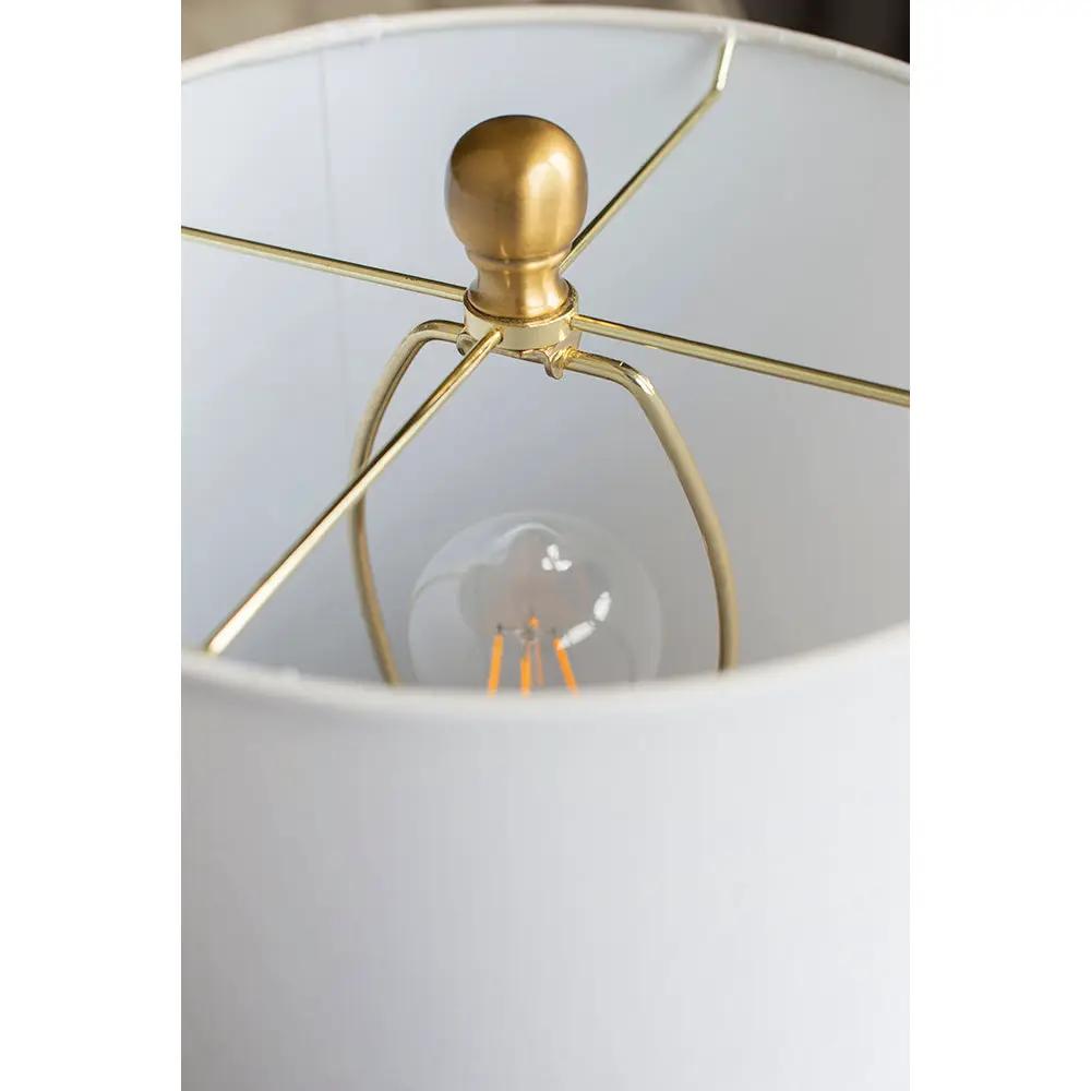 13x13x26 Marble Table Lamp by HouseOfZazla
