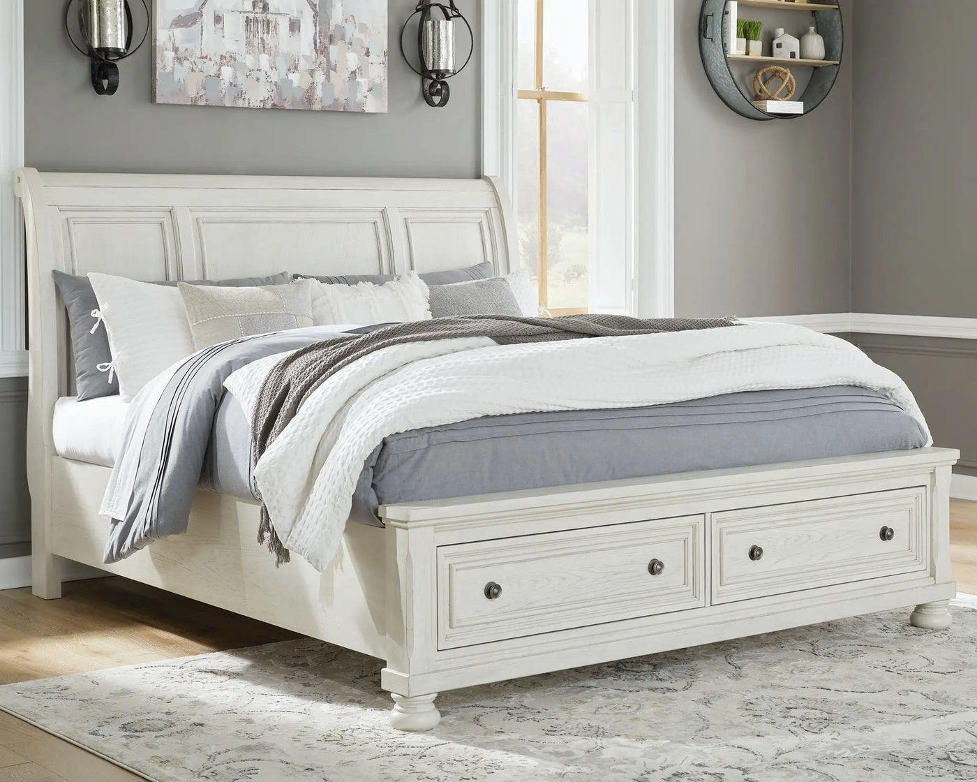Robbinsdale - Sleigh Bedroom Set by Unique Piece Furniture