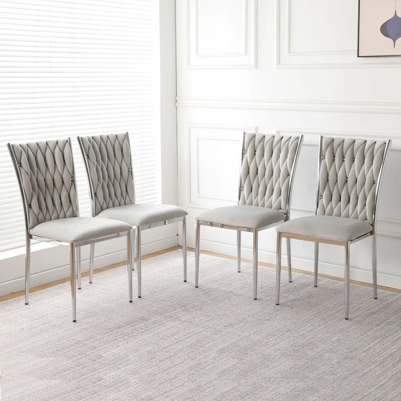 Modern Dining Chair Set For Dining Room by HouseOfZazla