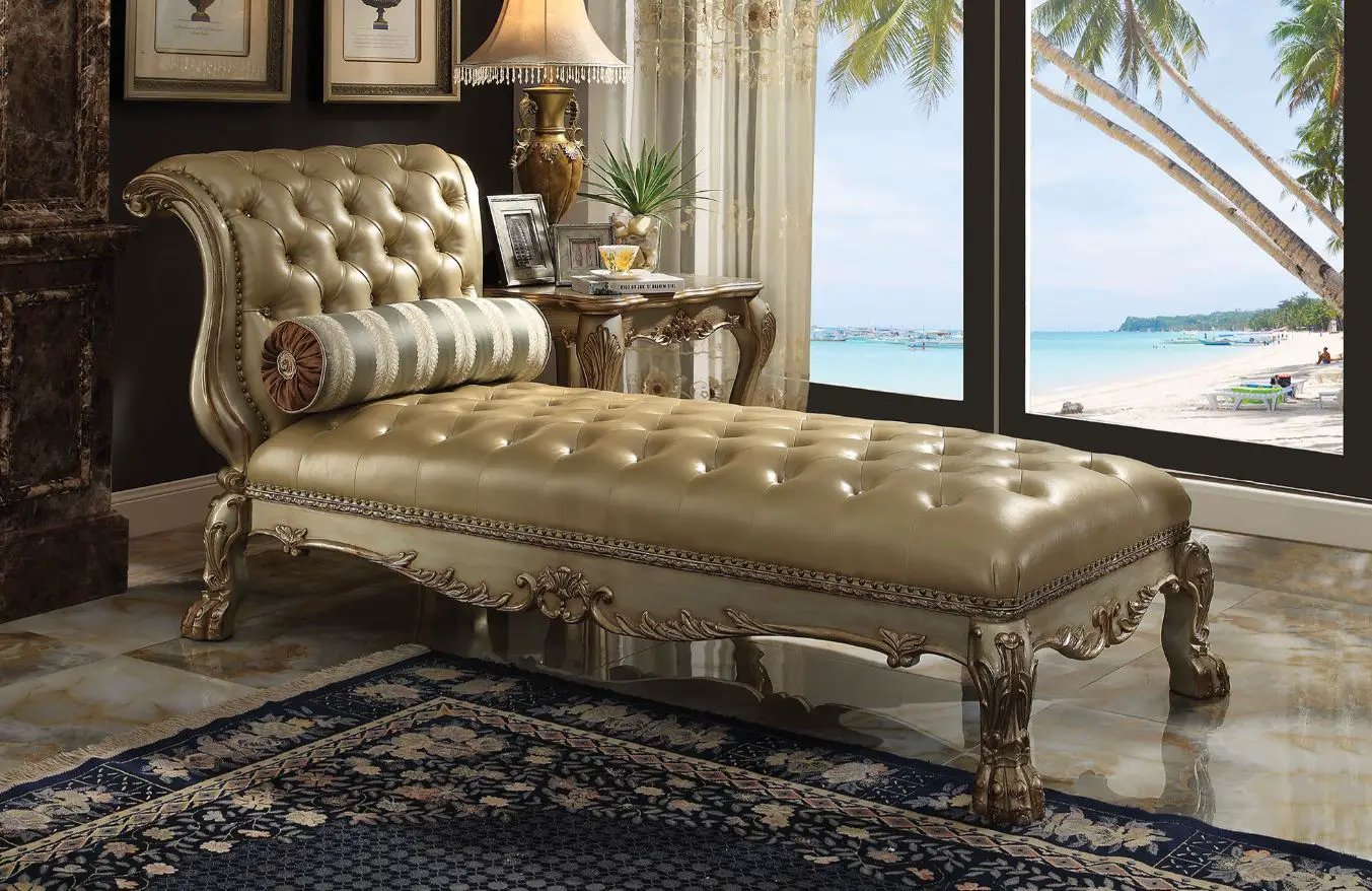 Dresden - Chaise w/1 Pillow by Unique Piece Furniture