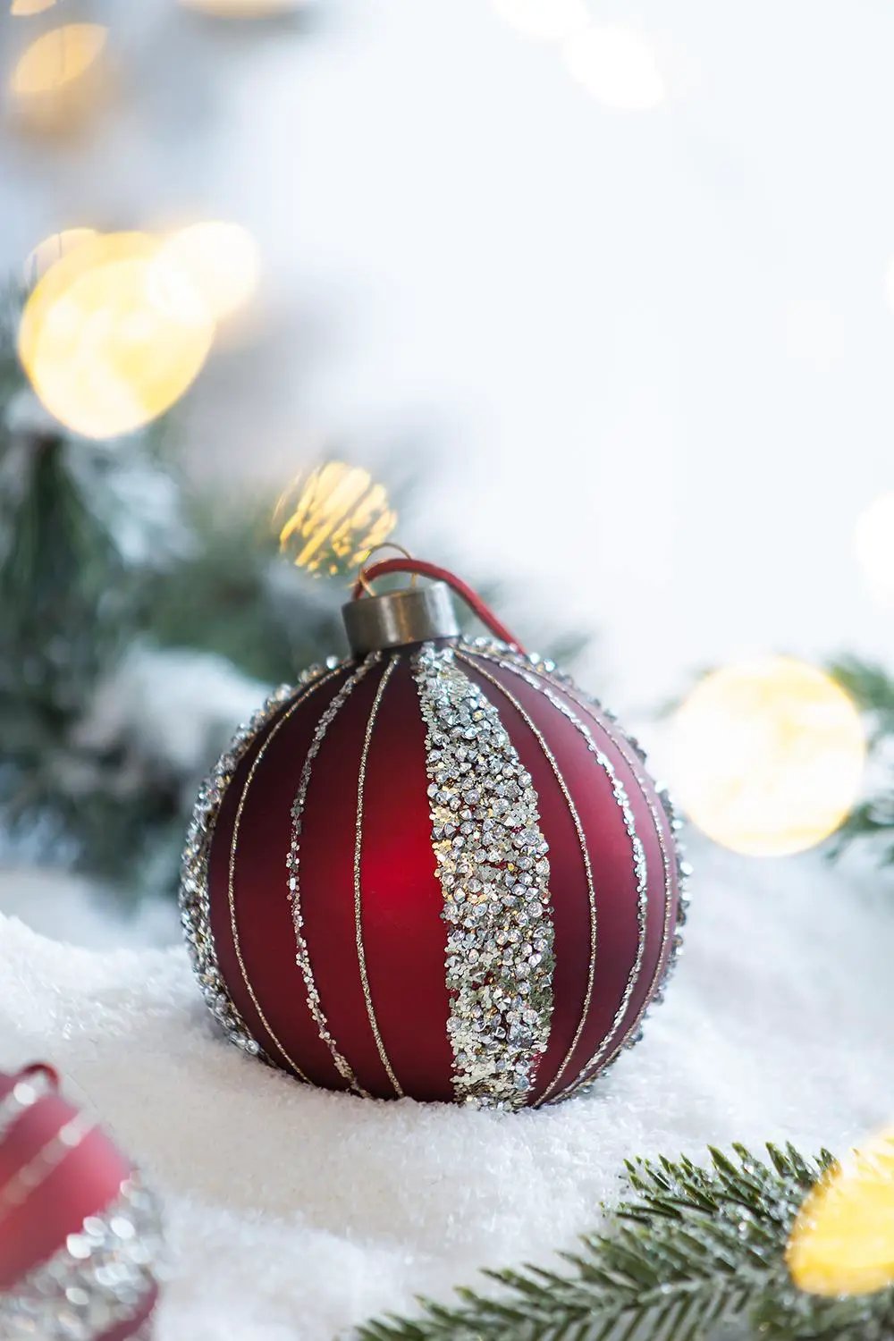 Christmas Ball Ornaments Tree Ornaments For Holiday Party Decorations by HouseOfZazla