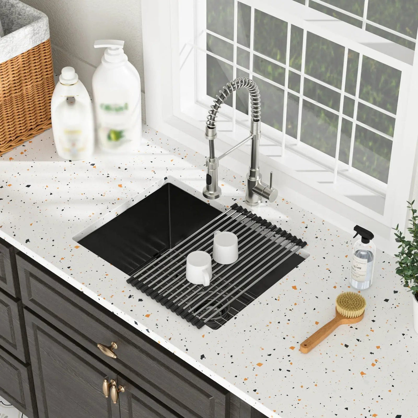 Undermount Kitchen Sink With Deep Single Bowl by HouseOfZazla