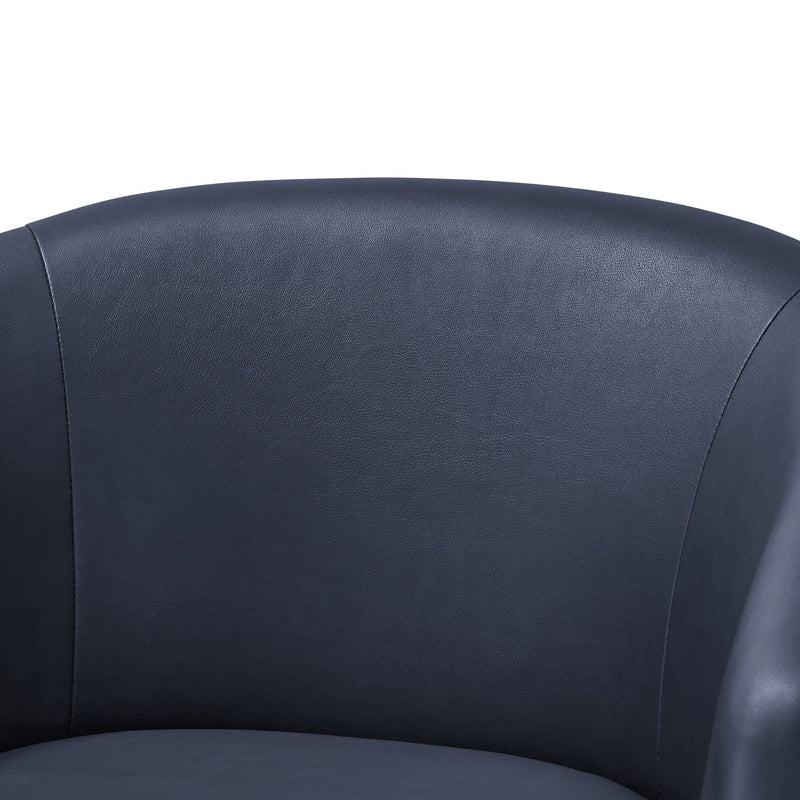 Ardena - Modern Swivel Barrel Chair by HouseOfZazla