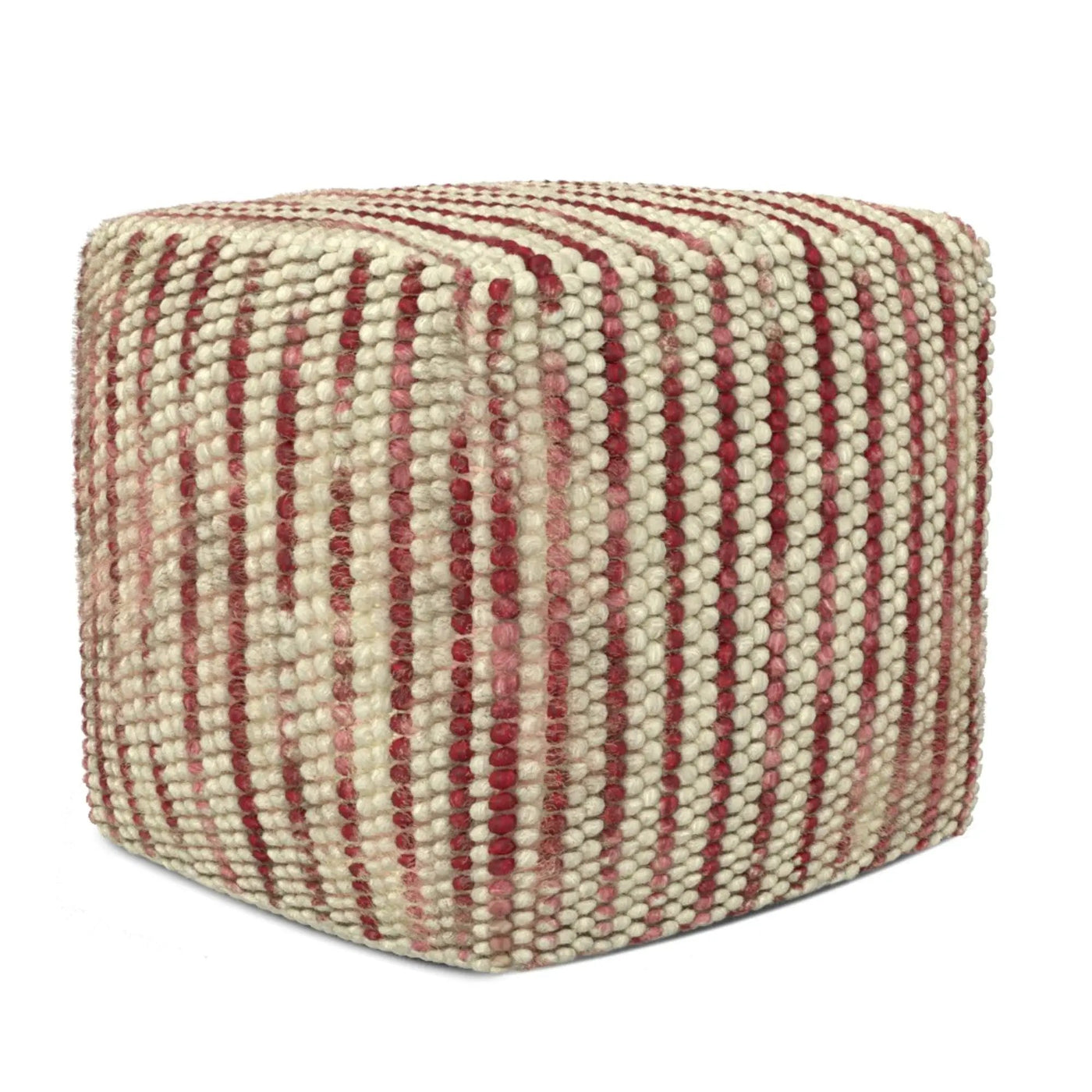 Zoey - Handcrafted Woven Cube Pouf by Unique Piece Furniture
