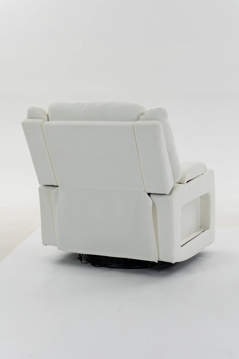 Extra Wide Power Recliner Chair with Heat Massage by HouseOfZazla