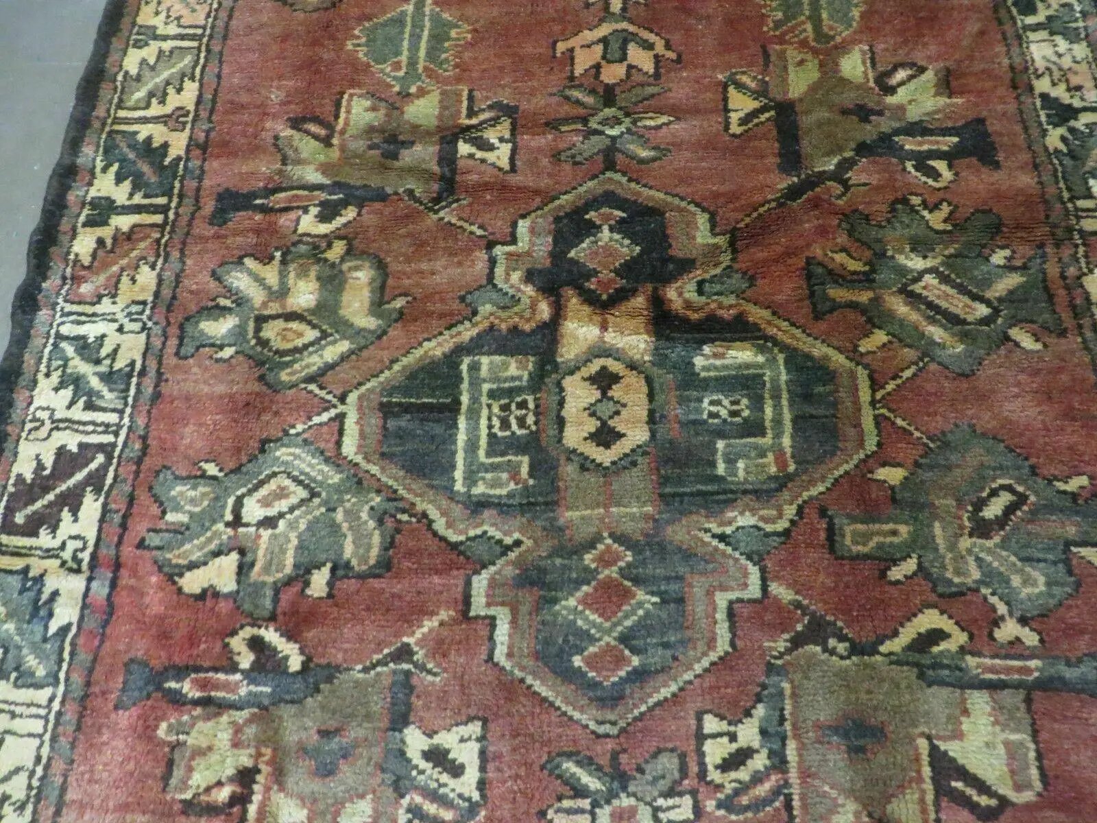 4' X 6' Antique 1920 Handmade Turkish Wool Rug Veg Dye Nice by Jewel Rugs