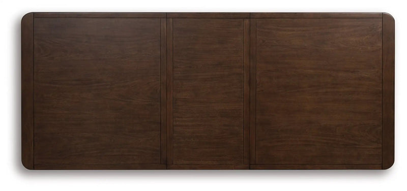 Dilenno - Rectangular Dining Room Extension Table - Dark Brown by Unique Piece Furniture