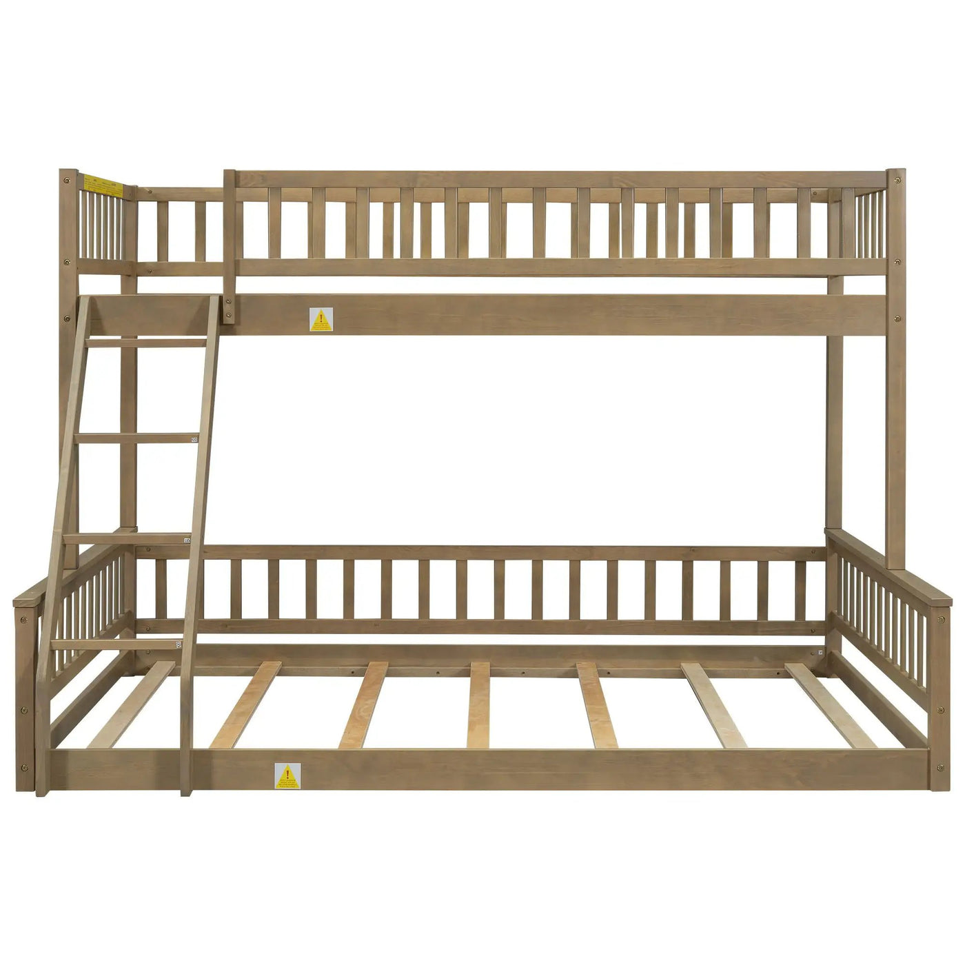 Bunk Bed With Ladder And Guardrails by HouseOfZazla