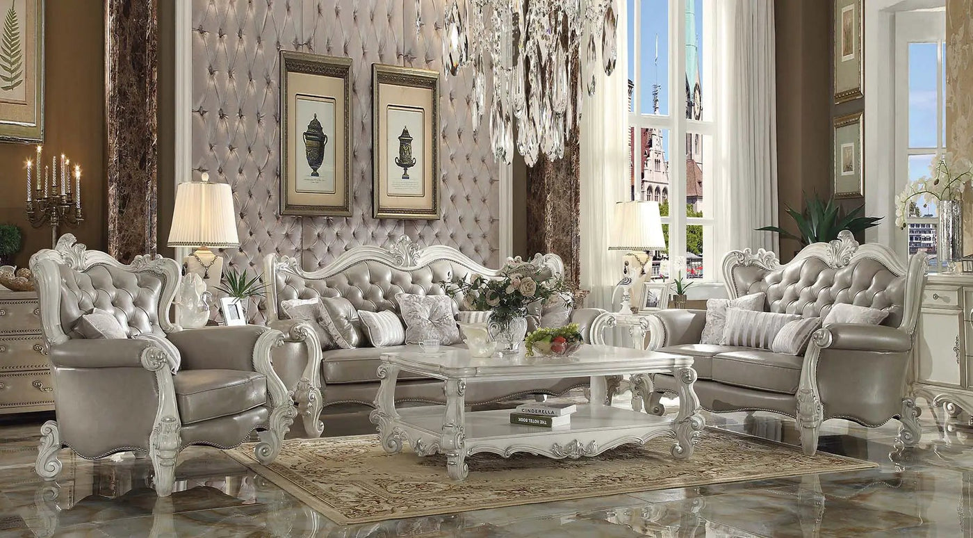 Versailles - Sofa (w/7 Pillows) by Unique Piece Furniture