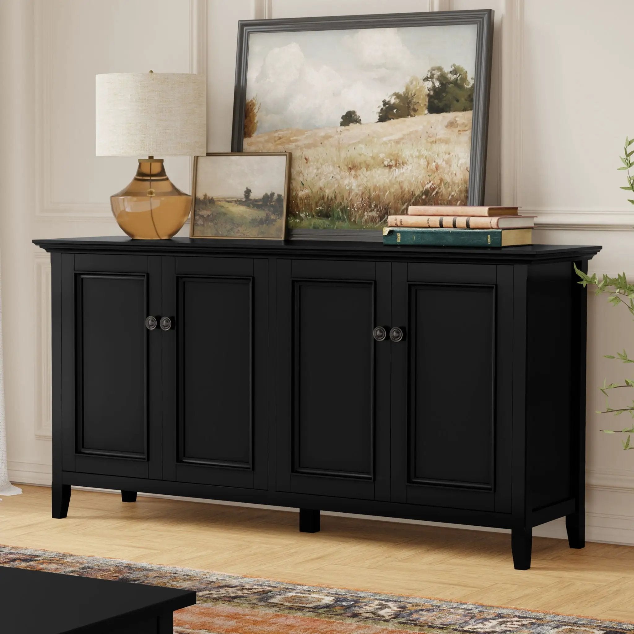 Amherst - 4 Door Storage Cabinet by HouseOfZazla