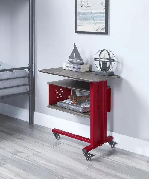 Cargo - Accent Table w/Wall Shelf by Unique Piece Furniture