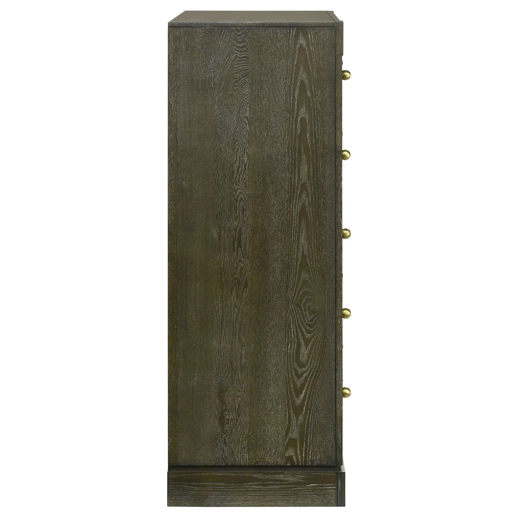 Harbington - 5 Drawer Chest - Chocolate