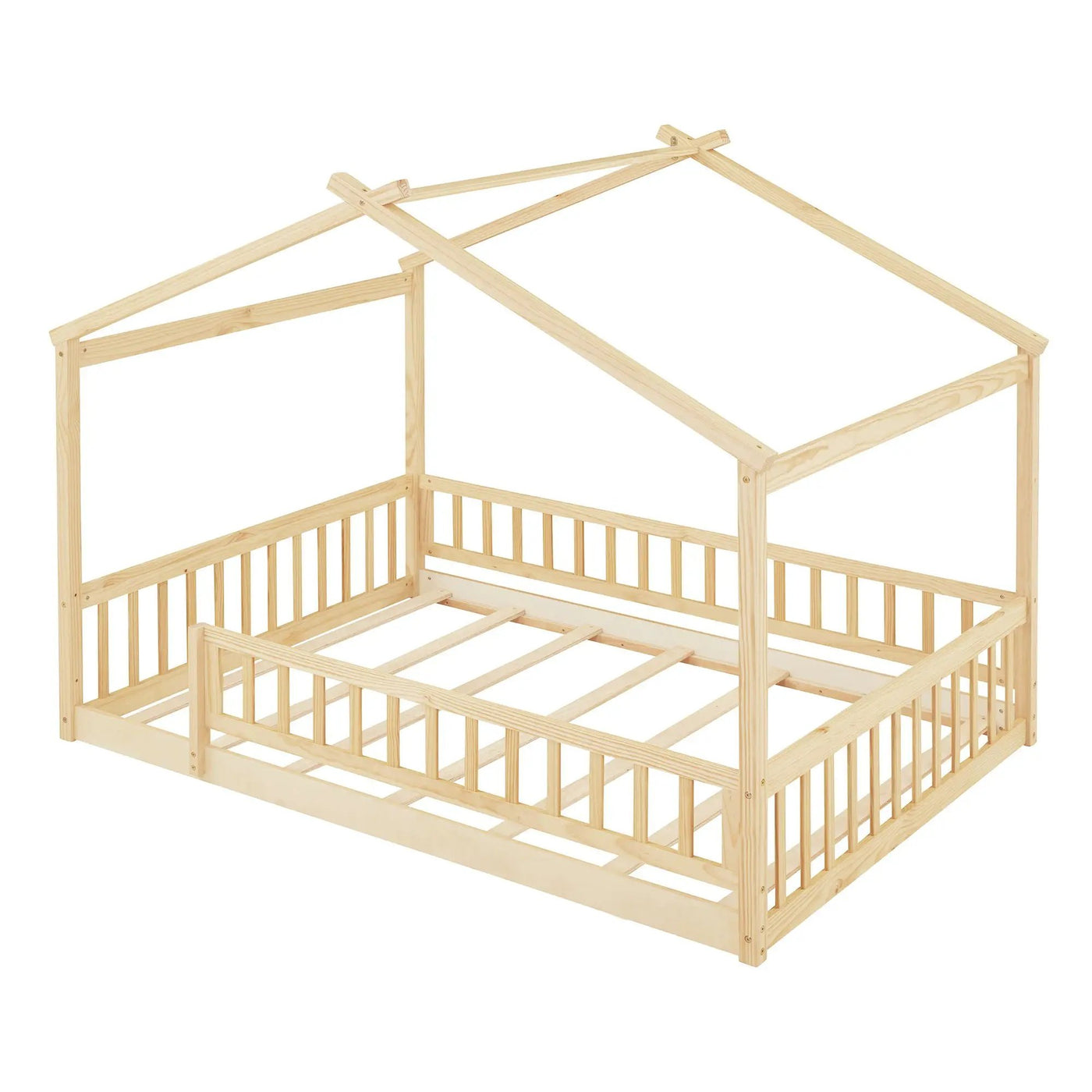 Bed House Bed Frame With Fence by Unique Piece Furniture