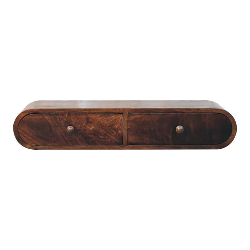 Solid Wood Wall-Mounted California Console Table by HouseOfZazla