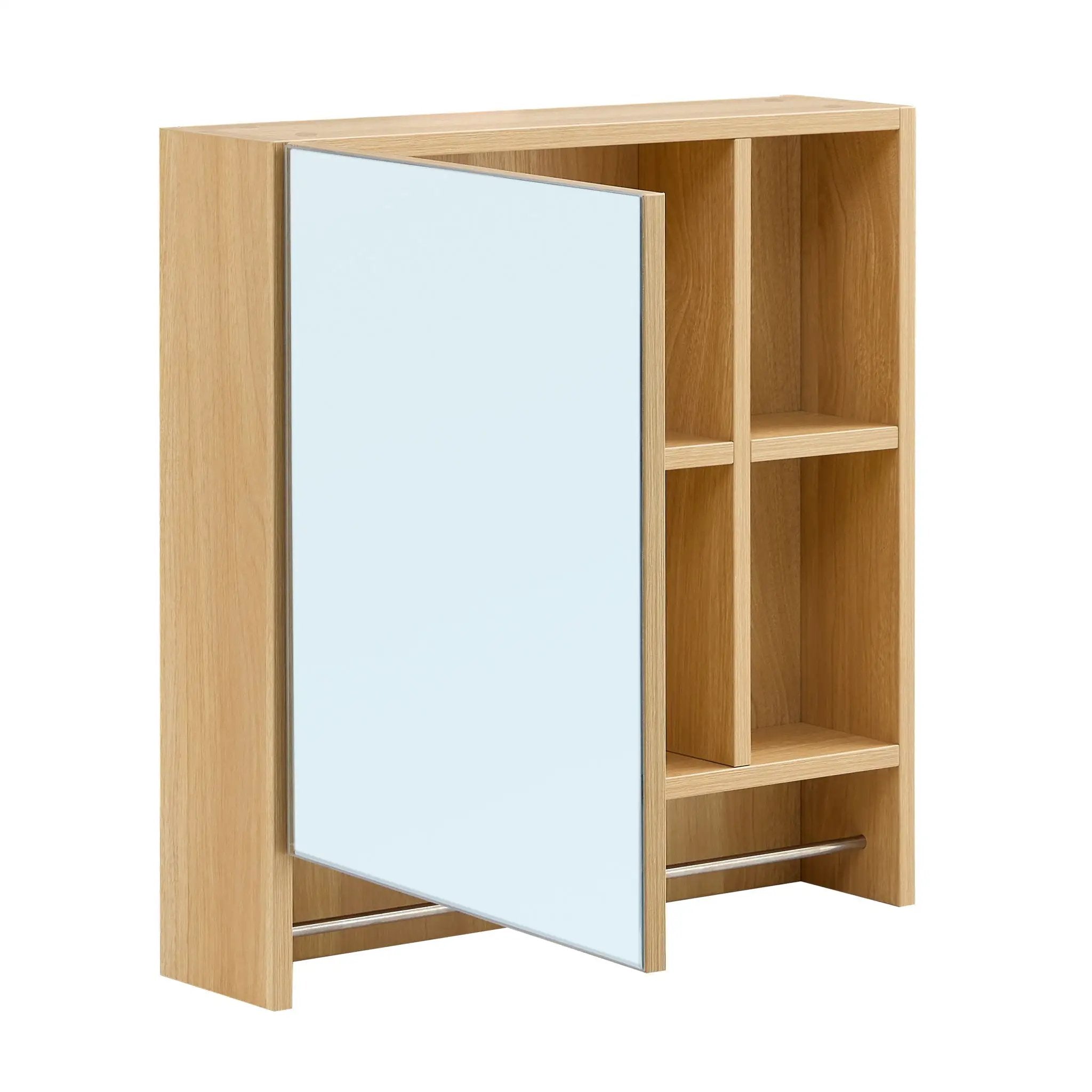 Bathroom Mirror Medicine Cabinet Wall Mounted With Shelves by Unique Piece Furniture
