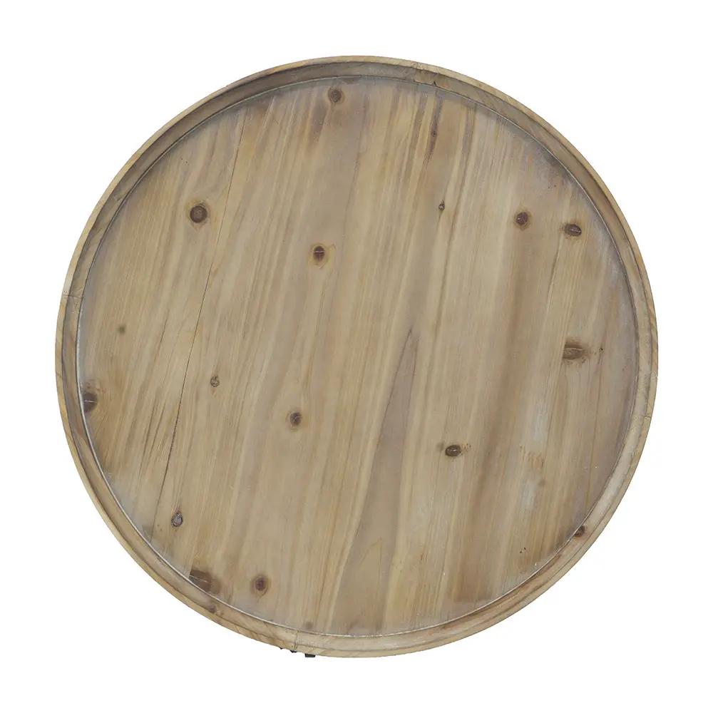 Round 2 Tiered Side Tabel, End Tabel For Lving Room Bedroom Entryway by HouseOfZazla