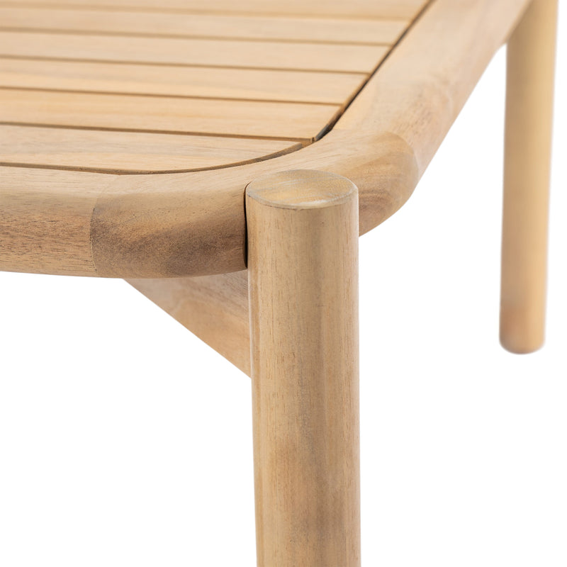 Casper Outdoor Coffee Table - Acacia Wood, photo 6 of 7