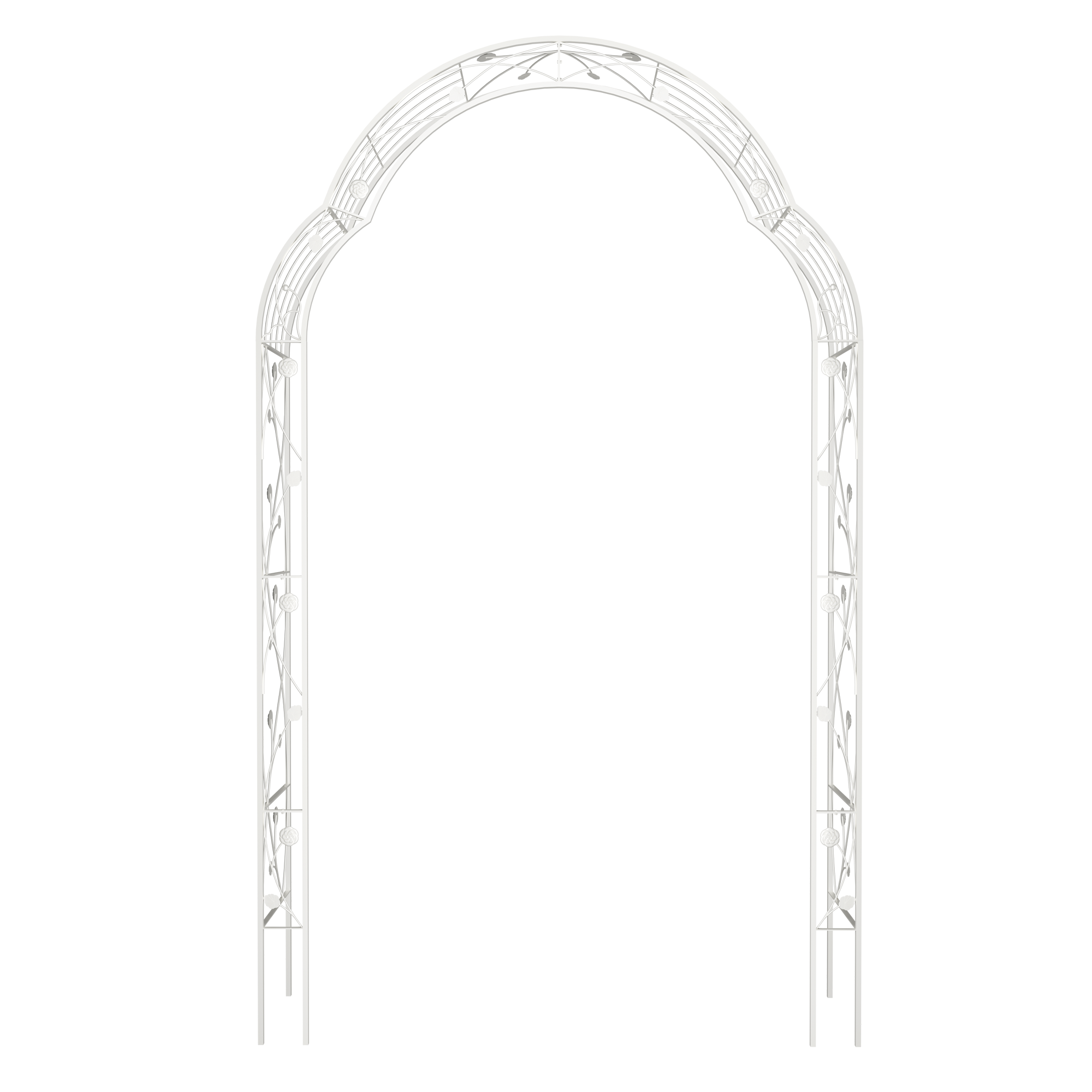 Metal Garden Arch by HouseOfZazla