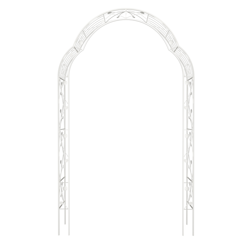 Metal Garden Arch by HouseOfZazla