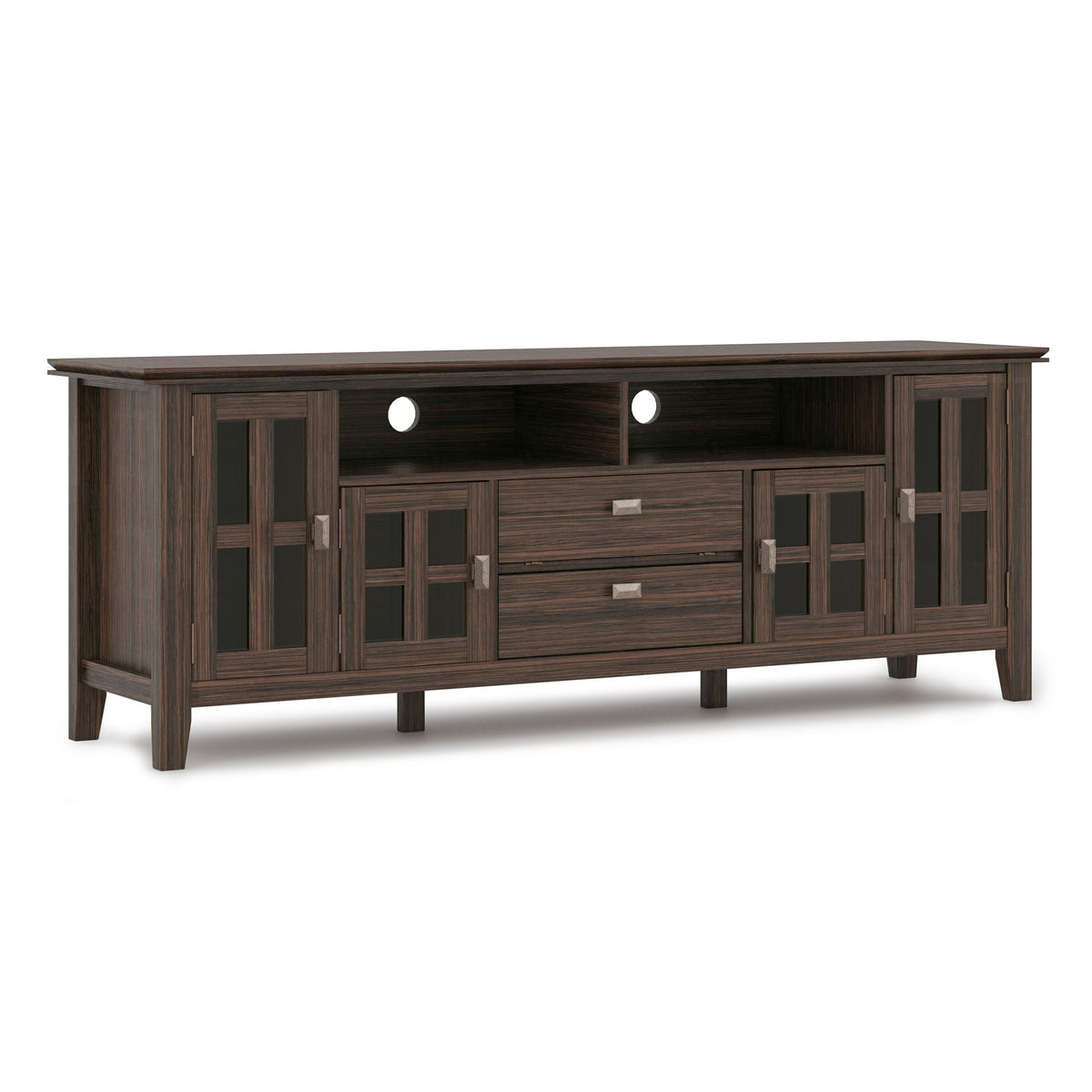 Artisan TV Media Stand with Flip-Down Drawer Storage - Multiple Colors, photo 6 of 40