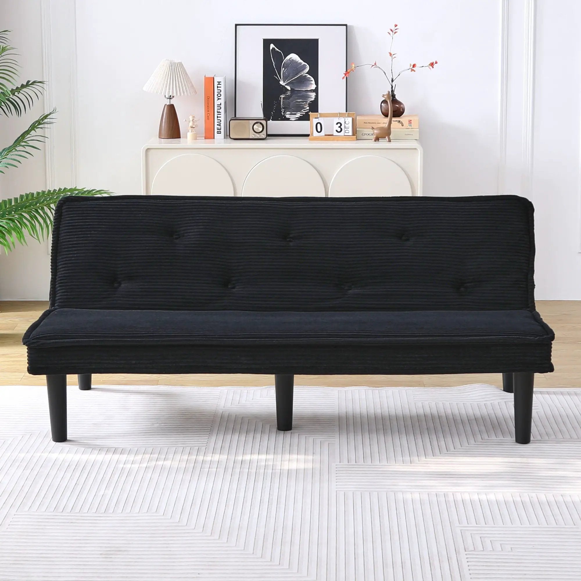 Versatile Sofa Bed With Solid Wood Frame by Unique Piece Furniture