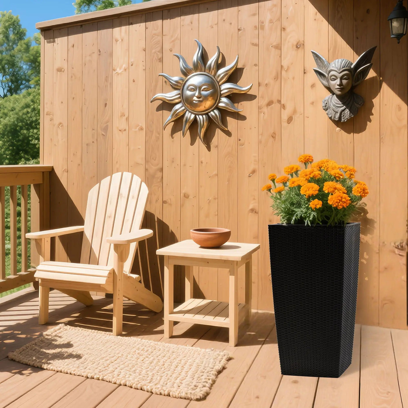 Indoor Outdoor Planter With Automatic Watering System by HouseOfZazla