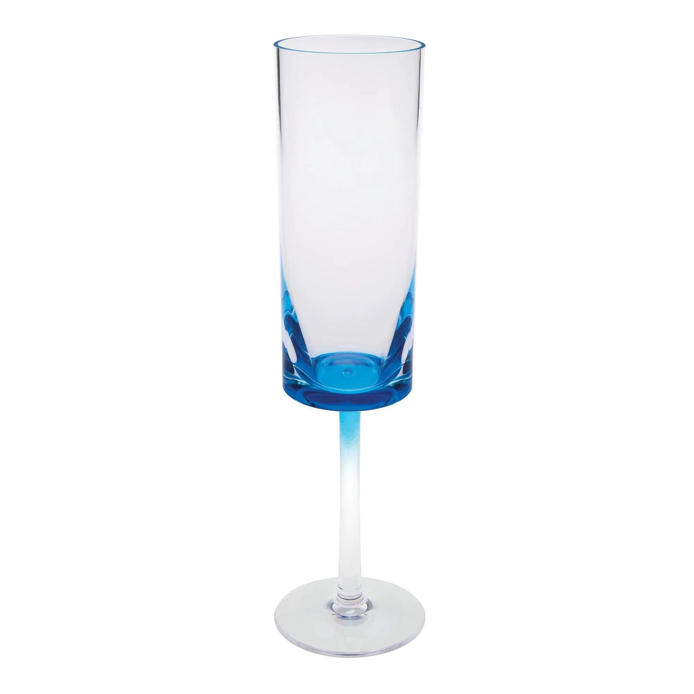 Oval Halo - Acrylic Champagne Flutes (Set of 4) by HouseOfZazla