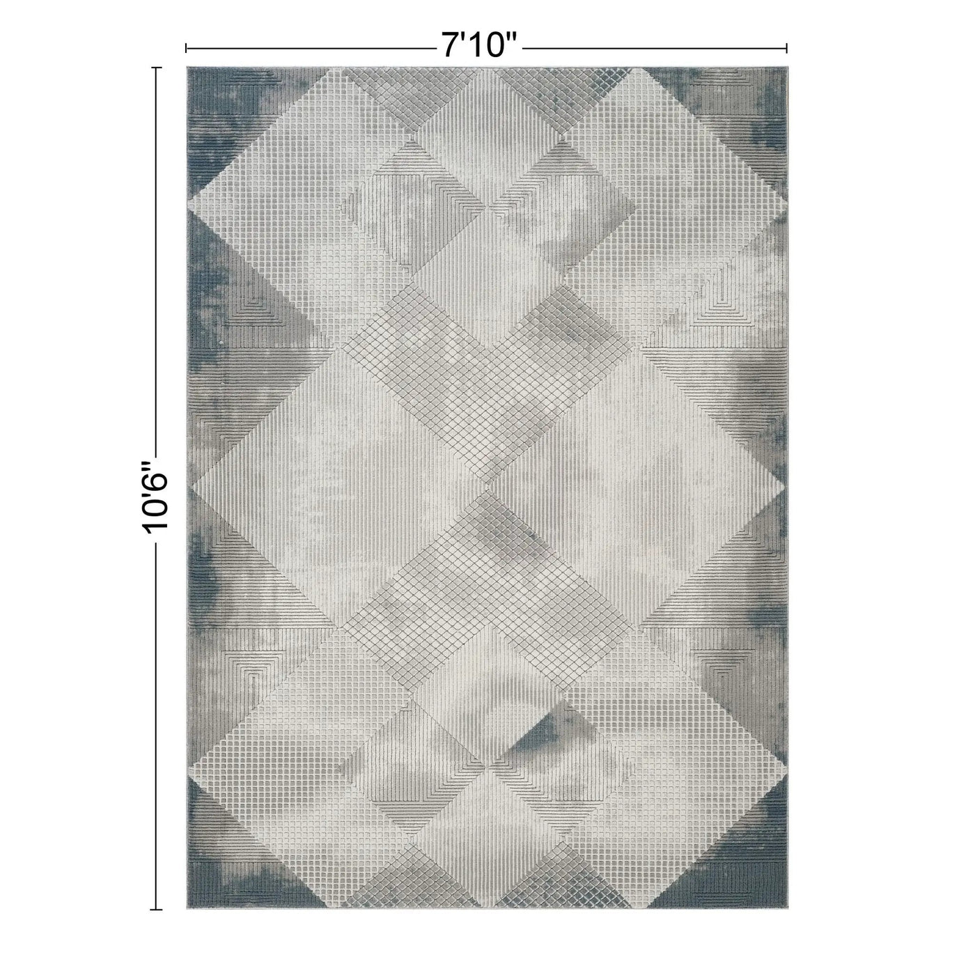 Geometrix - Area Rug With Geometric Effect by HouseOfZazla