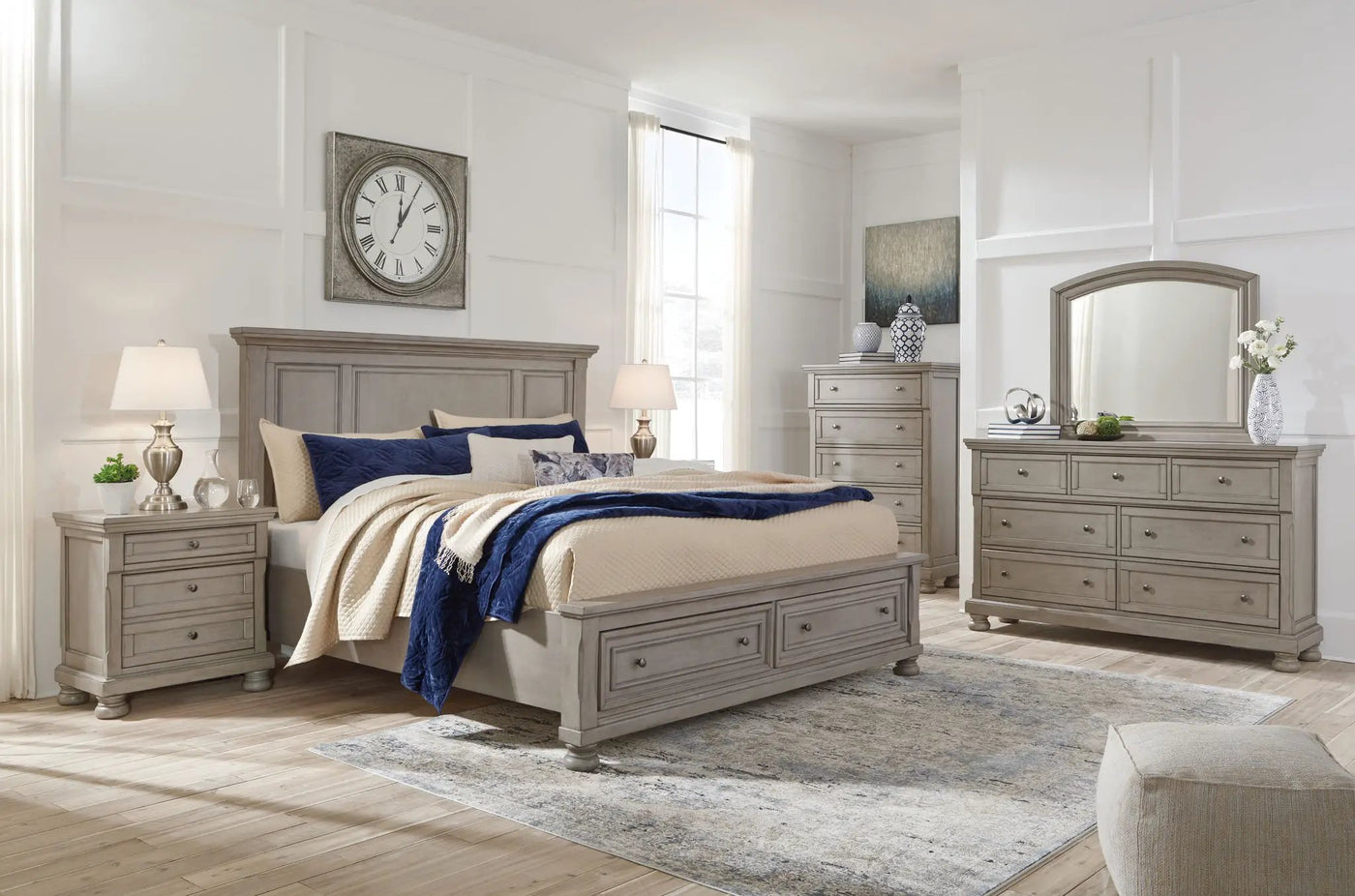Lettner - Panel Storage Bedroom Set by Unique Piece Furniture