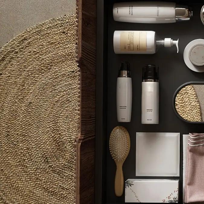 Dina 60'' Wall Mounted Plywood Cabinet with Carrara by HouseOfZazla