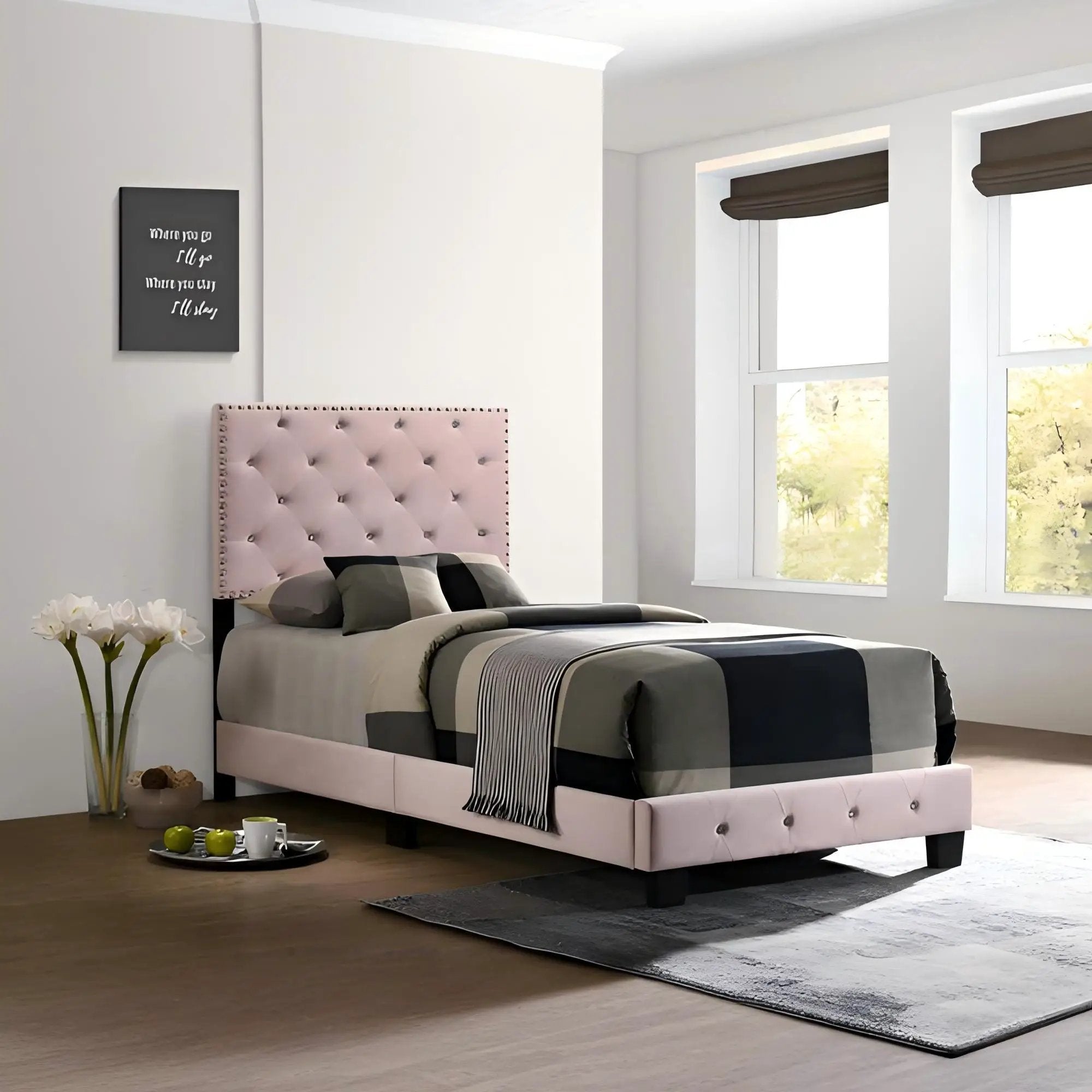 Luxurious Upholstered Bed by Unique Piece Furniture