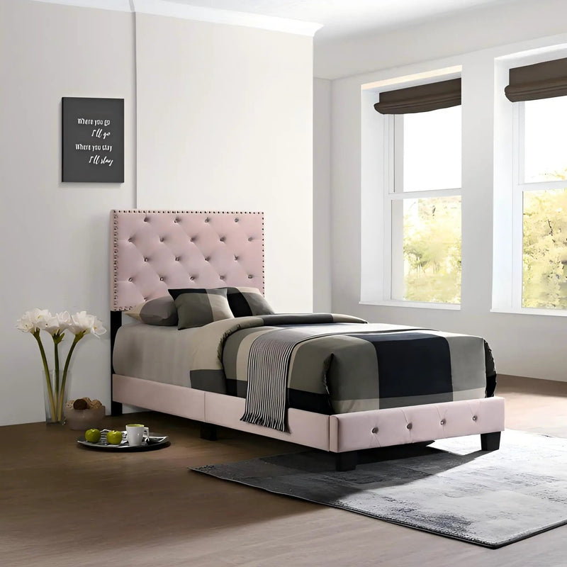 Luxurious Upholstered Bed by Unique Piece Furniture