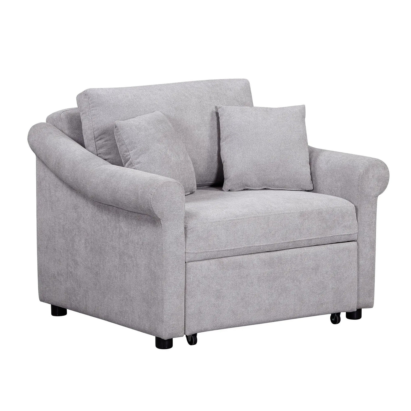 Convertible Sleeper Chair With Adjustable Backrest by HouseOfZazla