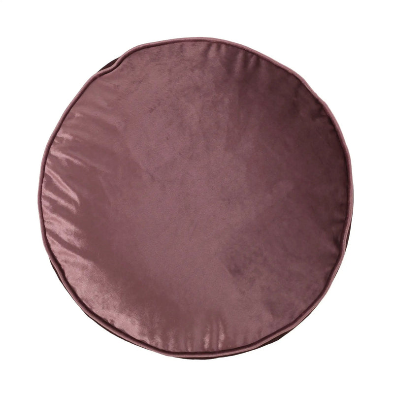 Shimon - Cylinder Pouf Ottoman Floor Cushion by Unique Piece Furniture