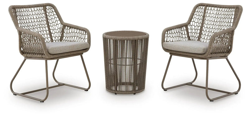 Majors Beach - Outdoor Table And 2 Chairs (Set of 3) - Beige by Unique Piece Furniture