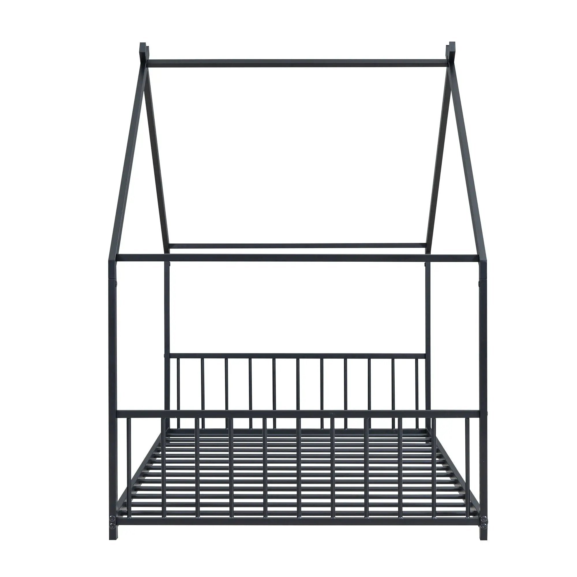 Metal House Bed by HouseOfZazla