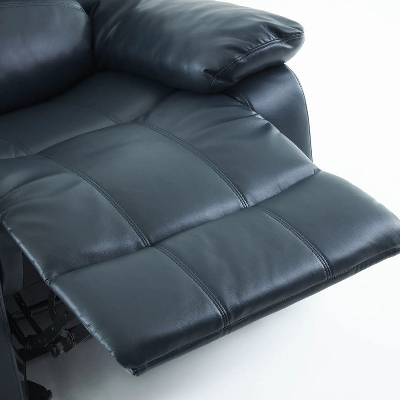 Charlotte - Gel Glider Recliner - Blue by Unique Piece Furniture