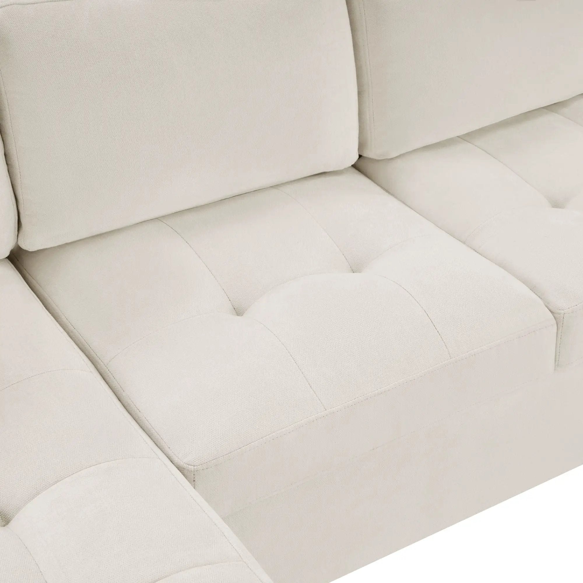 U Shaped Sectional Sofa, Corner Living Room Couch With Built In Cup Holders, Storage, USB Ports by HouseOfZazla