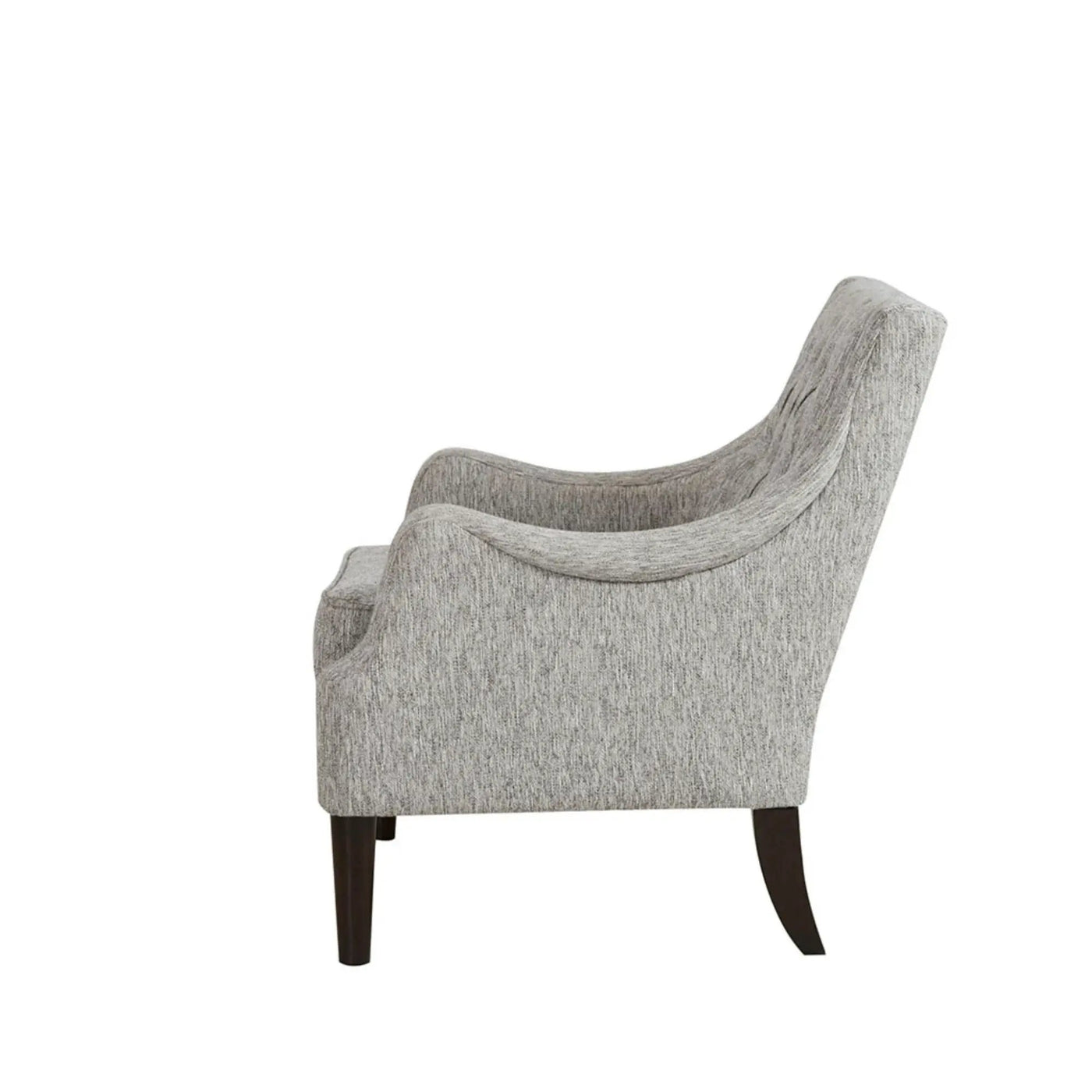 Button Tufted Accent Chair Vintage Style by HouseOfZazla