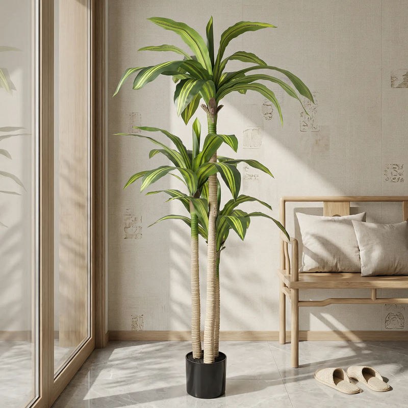 5' Artificial Dracaena Tree by HouseOfZazla