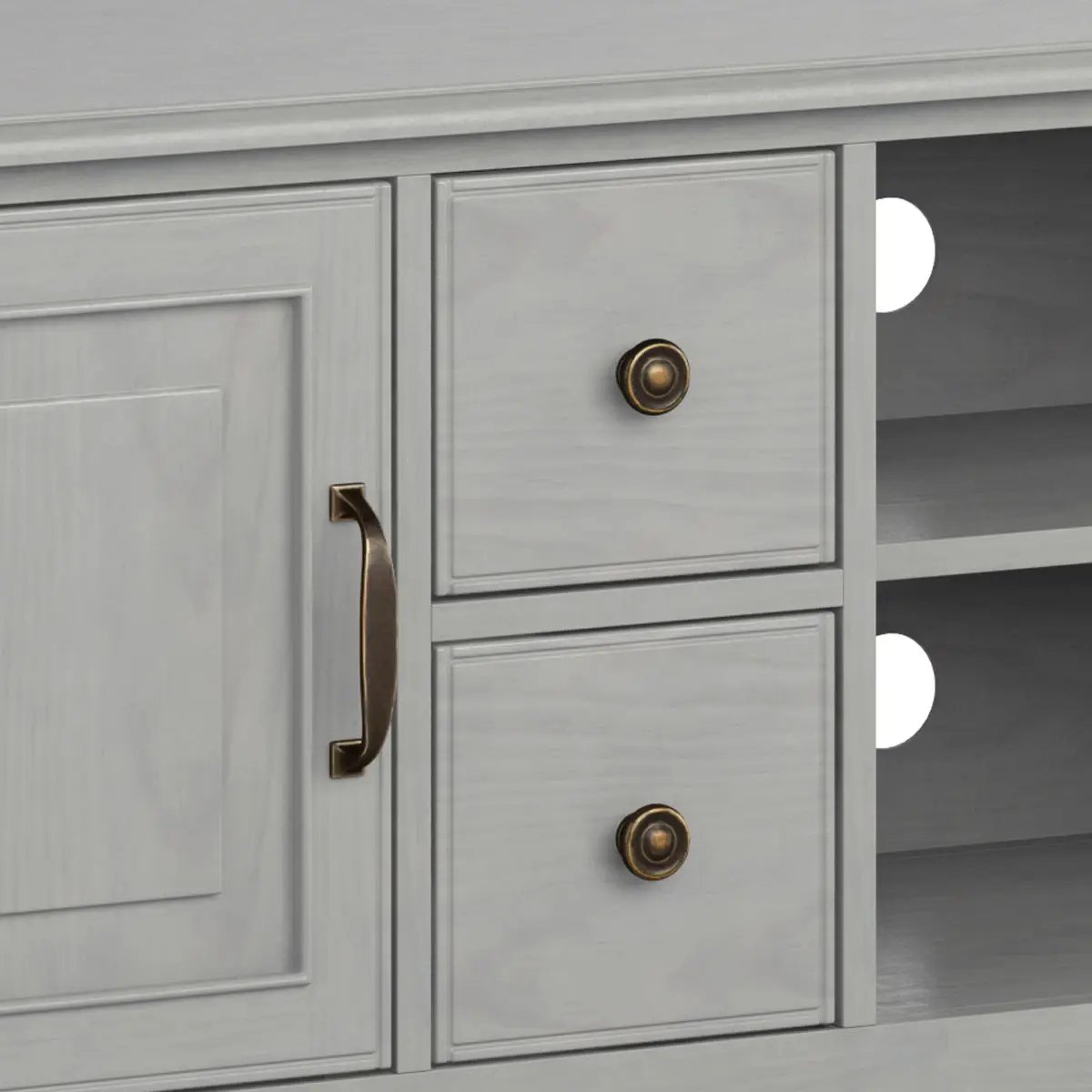 Connaught - Wide TV Stand by Unique Piece Furniture