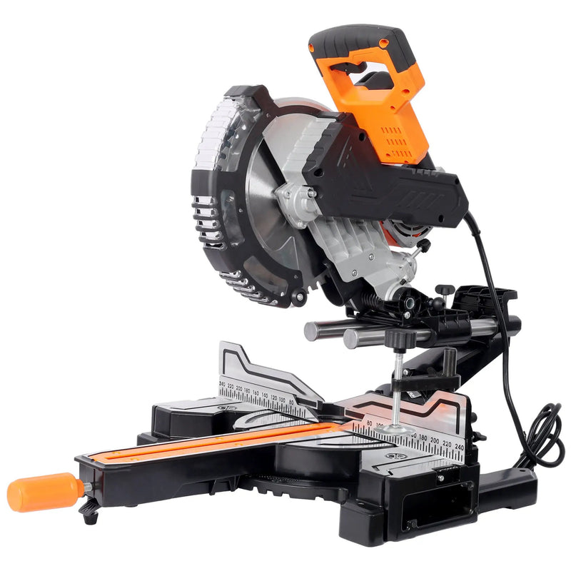 10 Inch Dual Bevel Double Speed Sliding Miter Saw with LED by HouseOfZazla