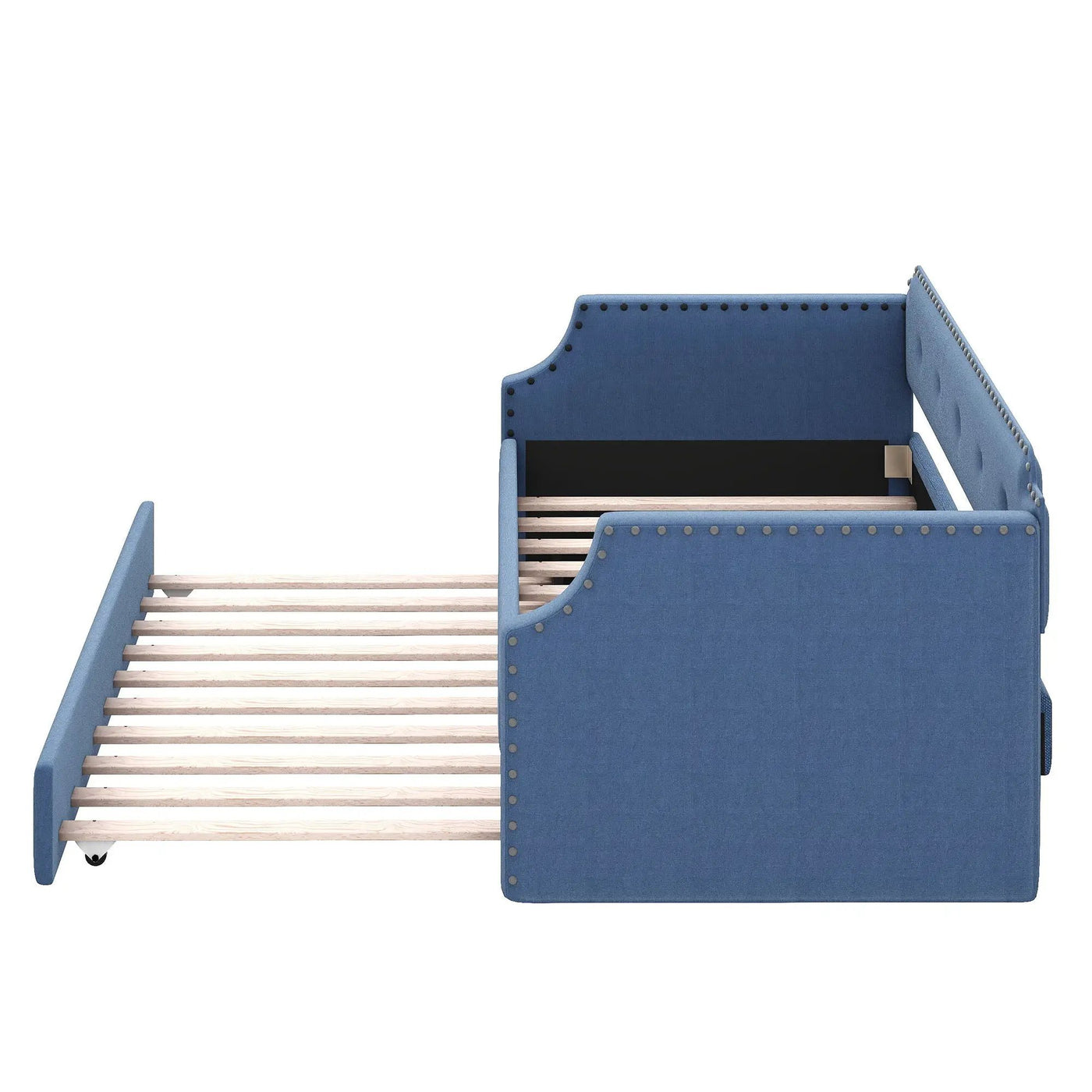 Upholstered Daybed With Trundle by HouseOfZazla