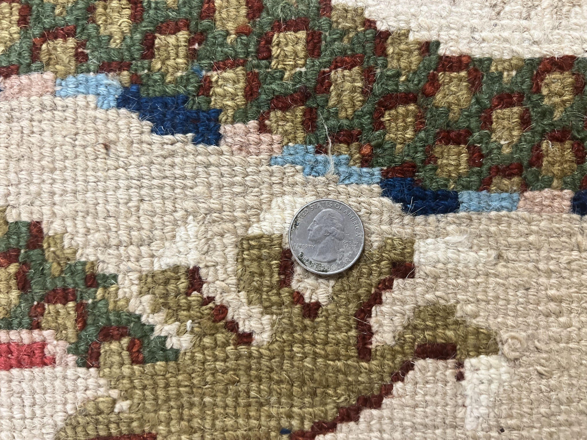 Antique Chinese Peking Rug 3 x 5.6, Dragon Motifs, Handmade Wool Asian Oriental Carpet by Jewel Rugs