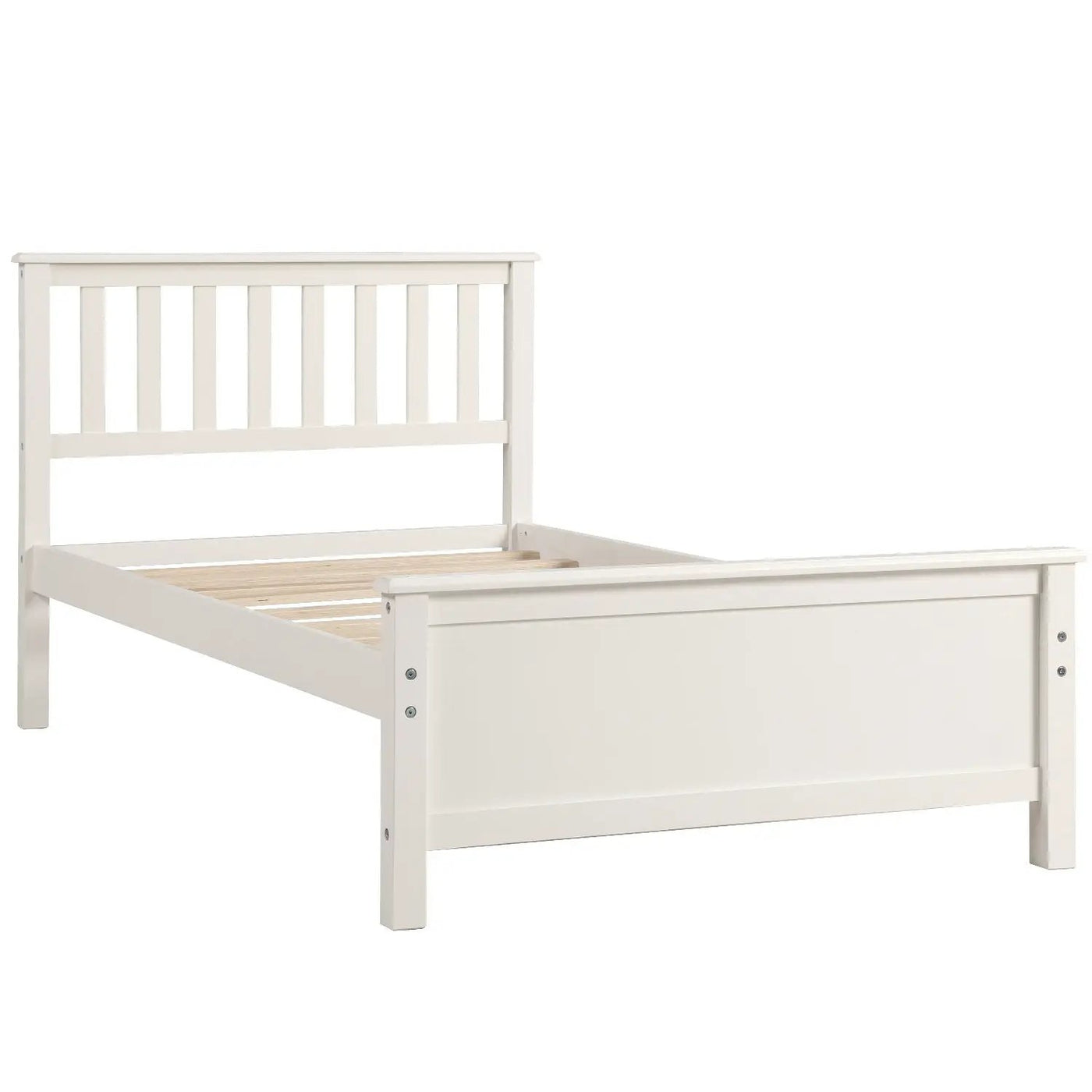 Platform Bed With Headboard, Footboard And Wood Slat Support by Unique Piece Furniture