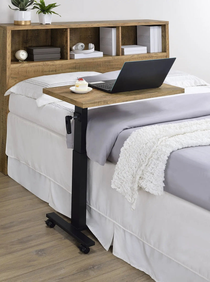 Westpark Height Adjustable Mobile Bedroom C-Table Mango by Unique Piece Furniture