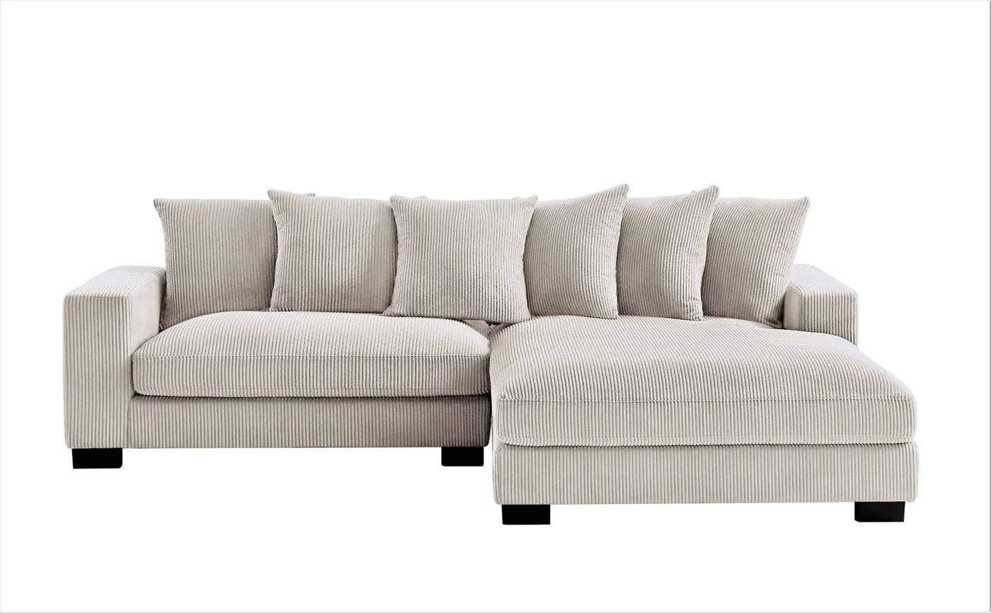 Luxe - Oversized 2 Piece Sectional Couches For Living Room, L Shaped Sofa With Chaise by Unique Piece Furniture