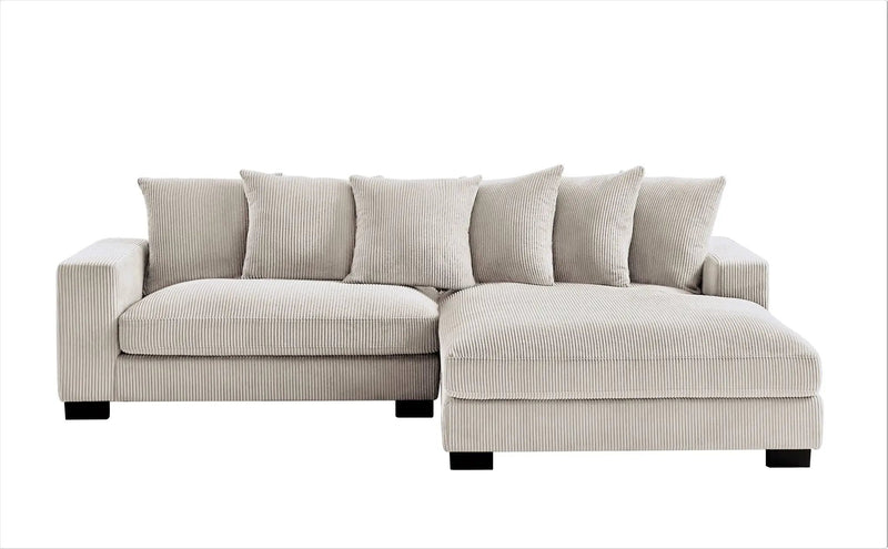 Luxe - Oversized 2 Piece Sectional Couches For Living Room, L Shaped Sofa With Chaise by Unique Piece Furniture