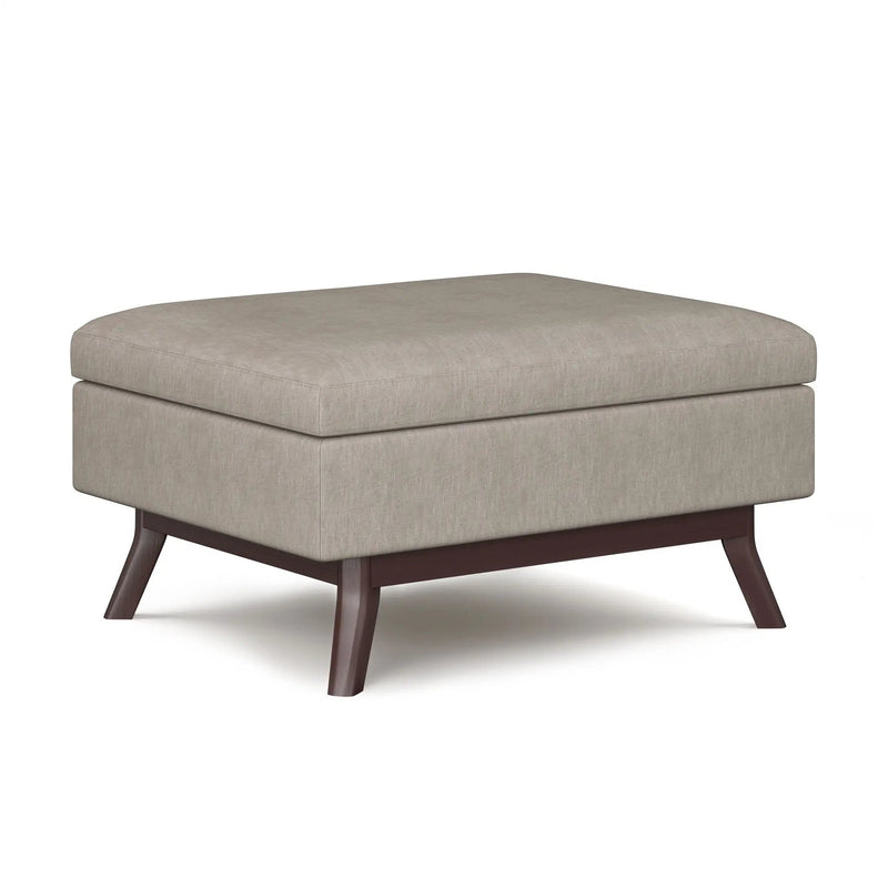 Owen - Upholstered Rectangular Storage Ottoman by Unique Piece Furniture