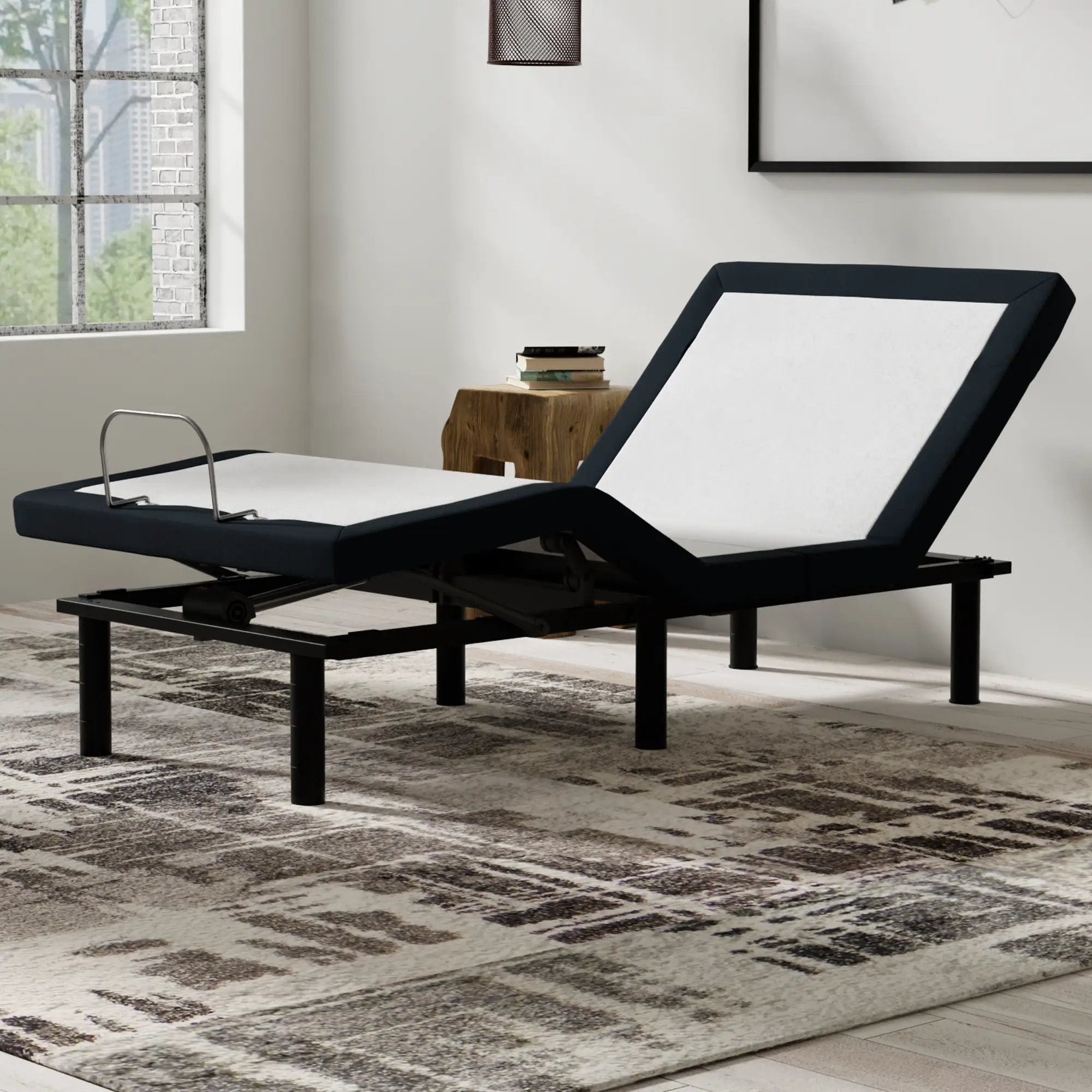 Model P2 Adjustable Base Twin Long with Massage and USB by HouseOfZazla